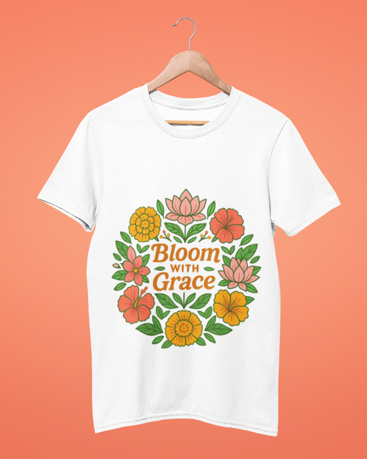 Funky Fox Gloom With Grace Oversize T-Shirt – Botanical Streetwear